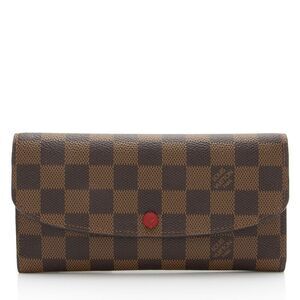 Louis Vuitton Damier Ebene Emilie Wallet